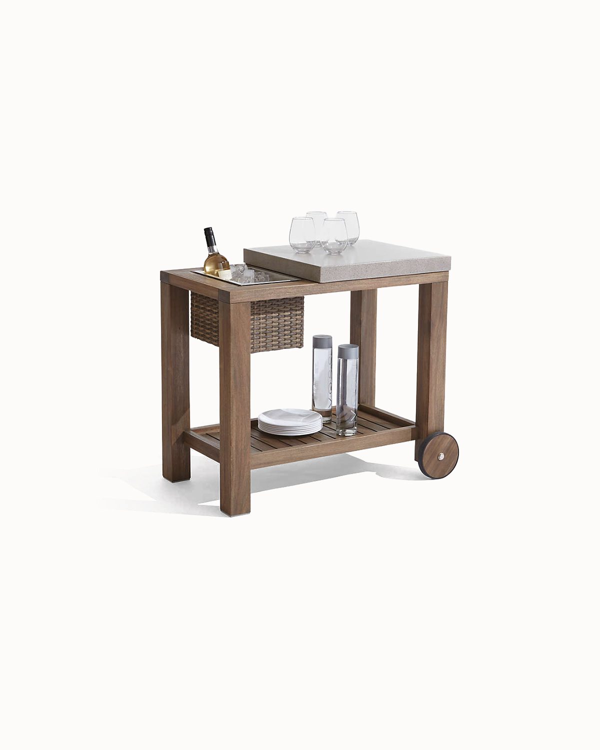 Abaco Outdoor Bar Cart - Imagen 2