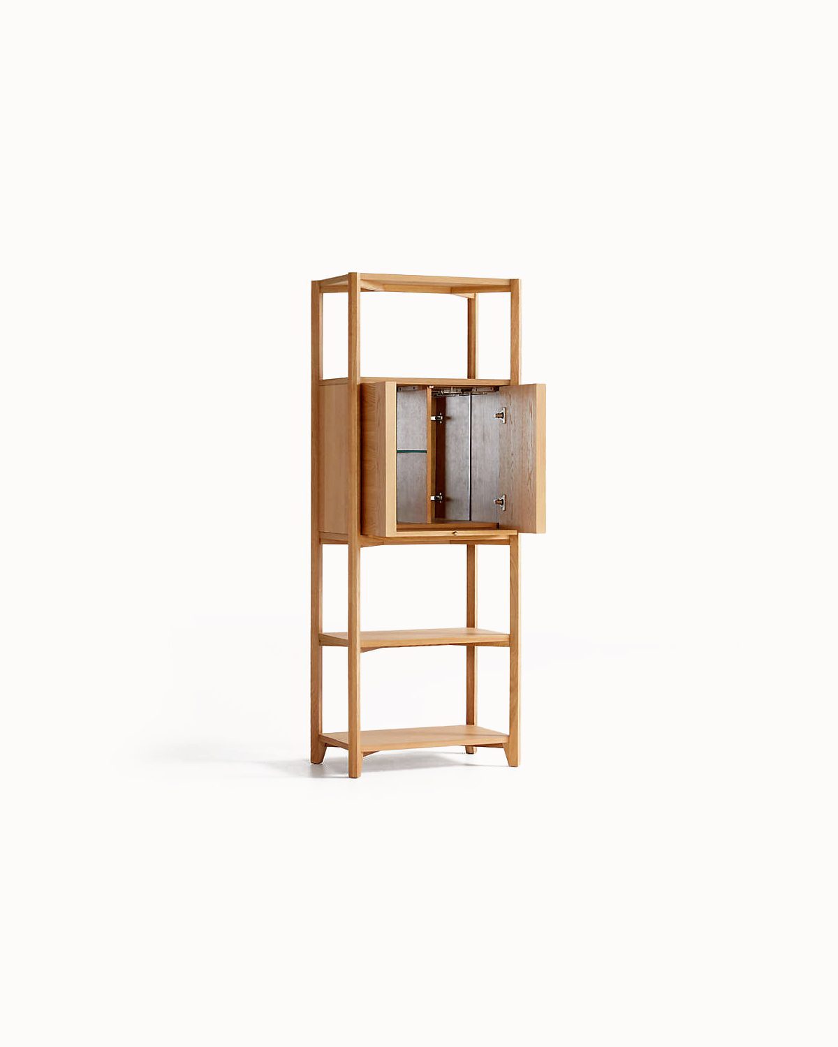 Bookcase Bar Cabinet - Imagen 2