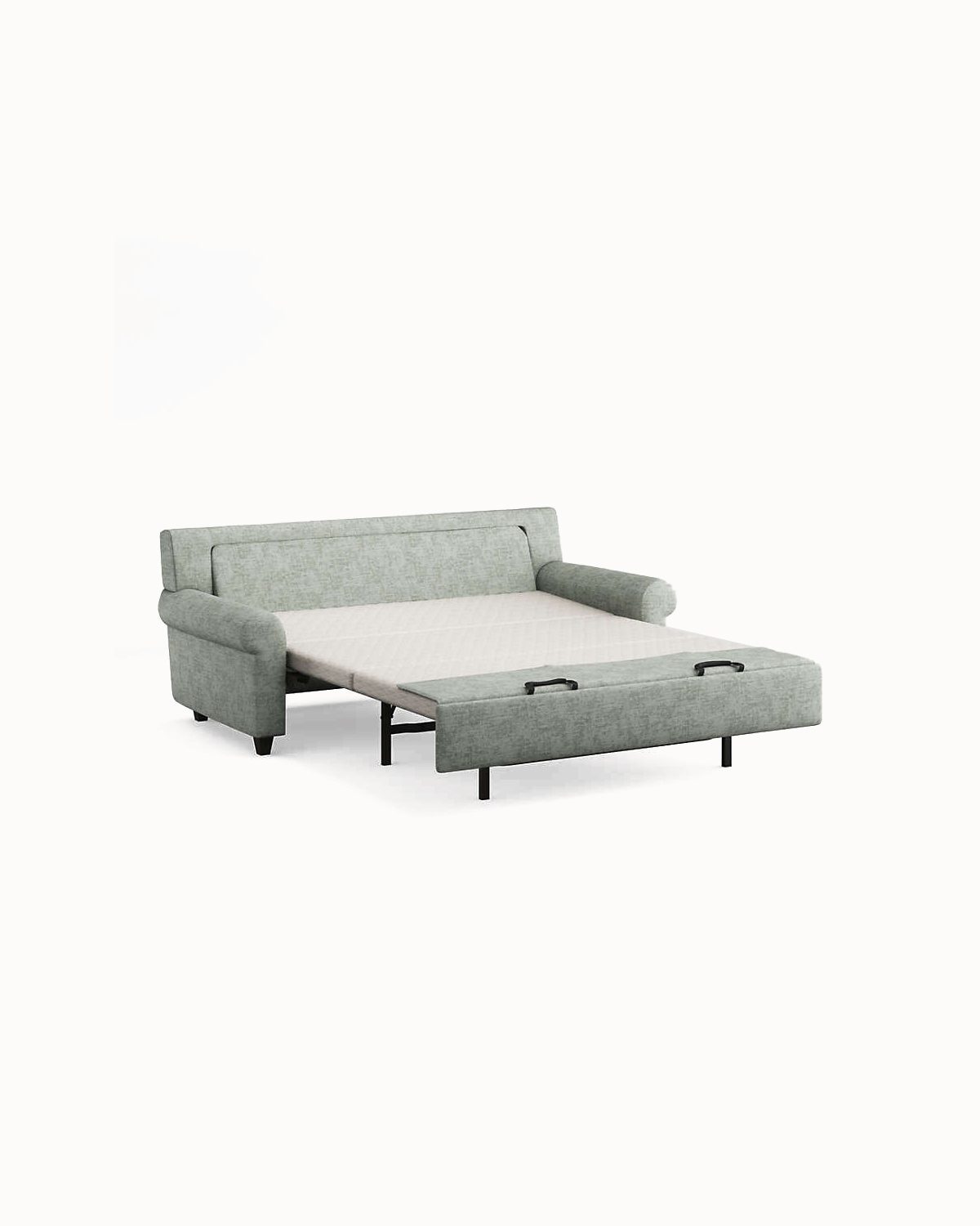 Roll Arm Queen Sleeper Sofa - Imagen 2